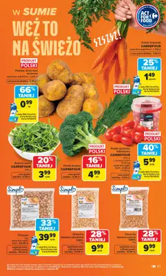Carrefour - gazetka promocyjna Gazetka Carrefour od poniedziałku od poniedziałku 29.06 do soboty 04.07 - strona 25