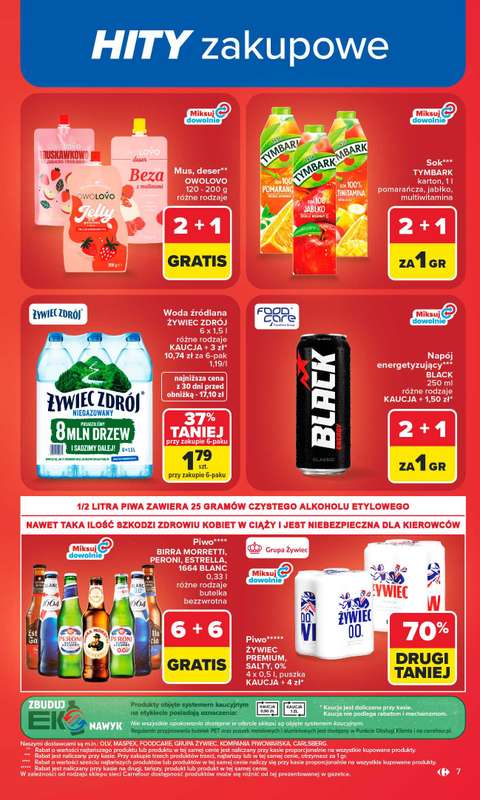 Carrefour - gazetka promocyjna Gazetka Carrefour od poniedziałku od poniedziałku 29.06 do soboty 04.07 - strona 9
