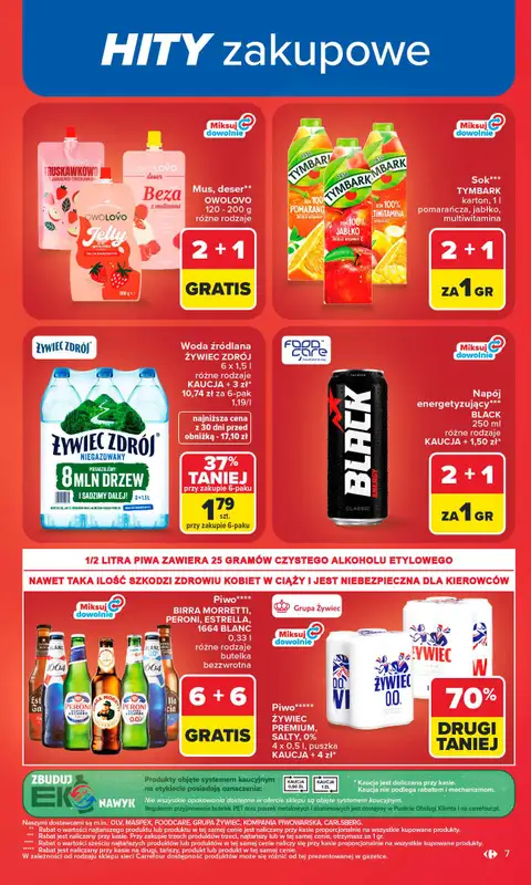 Carrefour - gazetka promocyjna Gazetka Carrefour od poniedziałku od poniedziałku 29.06 do soboty 04.07 - strona 9