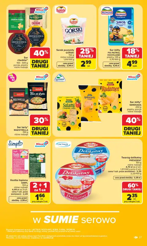 Carrefour - gazetka promocyjna Gazetka Carrefour od poniedziałku od poniedziałku 29.06 do soboty 04.07 - strona 29