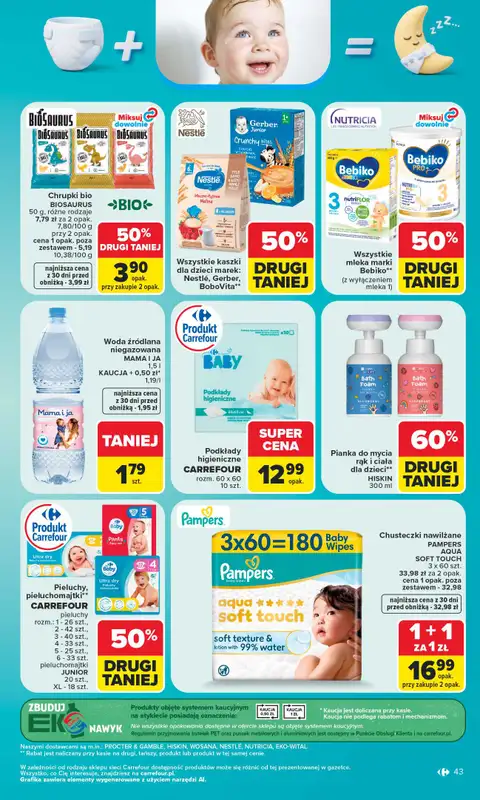 Carrefour - gazetka promocyjna Gazetka Carrefour od poniedziałku od poniedziałku 29.06 do soboty 04.07 - strona 45