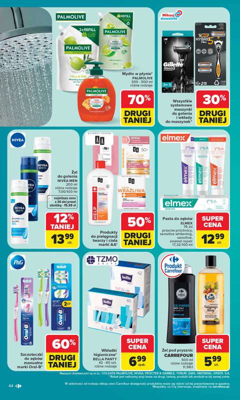Carrefour - gazetka promocyjna Gazetka Carrefour od poniedziałku od poniedziałku 29.06 do soboty 04.07 - strona 46