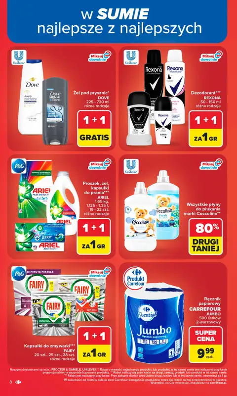 Carrefour - gazetka promocyjna Gazetka Carrefour od poniedziałku od poniedziałku 29.06 do soboty 04.07 - strona 10