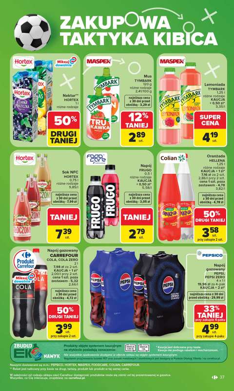 Carrefour - gazetka promocyjna Gazetka Carrefour od poniedziałku od poniedziałku 29.06 do soboty 04.07 - strona 39