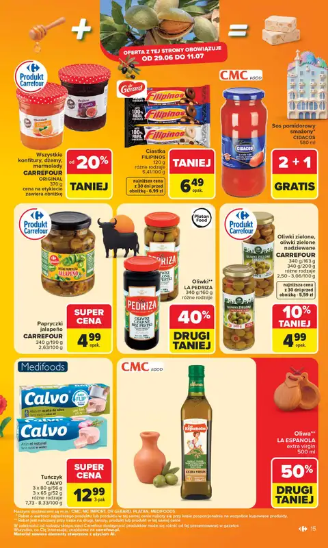 Carrefour - gazetka promocyjna Gazetka Carrefour od poniedziałku od poniedziałku 29.06 do soboty 04.07 - strona 17