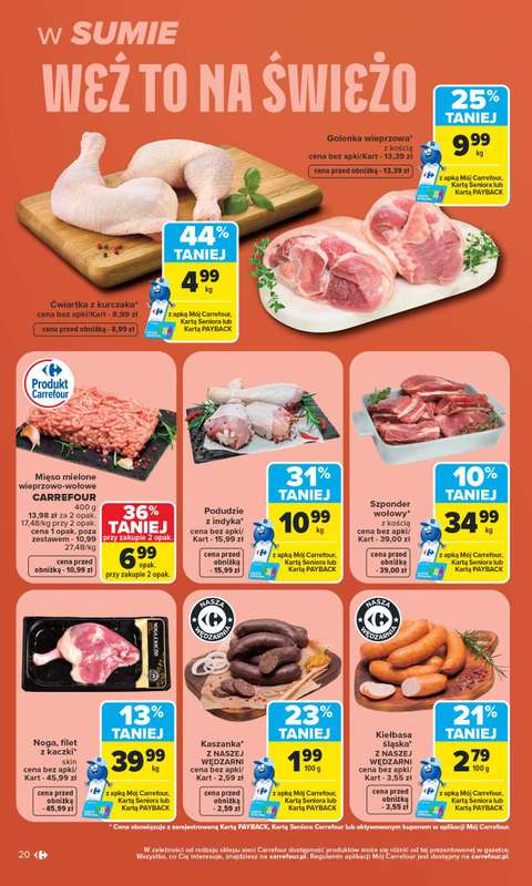 Carrefour - gazetka promocyjna Gazetka Carrefour od poniedziałku od poniedziałku 29.06 do soboty 04.07 - strona 22