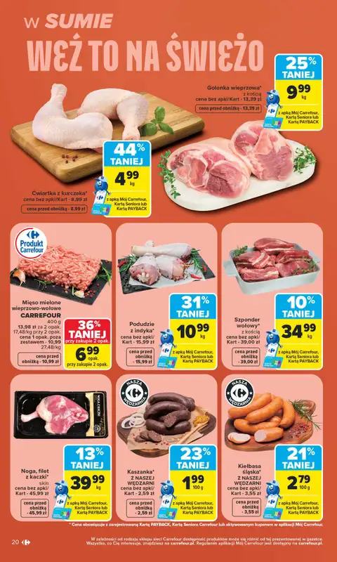 Carrefour - gazetka promocyjna Gazetka Carrefour od poniedziałku od poniedziałku 29.06 do soboty 04.07 - strona 22