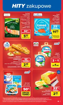 Carrefour - gazetka promocyjna Gazetka Carrefour od poniedziałku od poniedziałku 29.06 do soboty 04.07 - strona 5