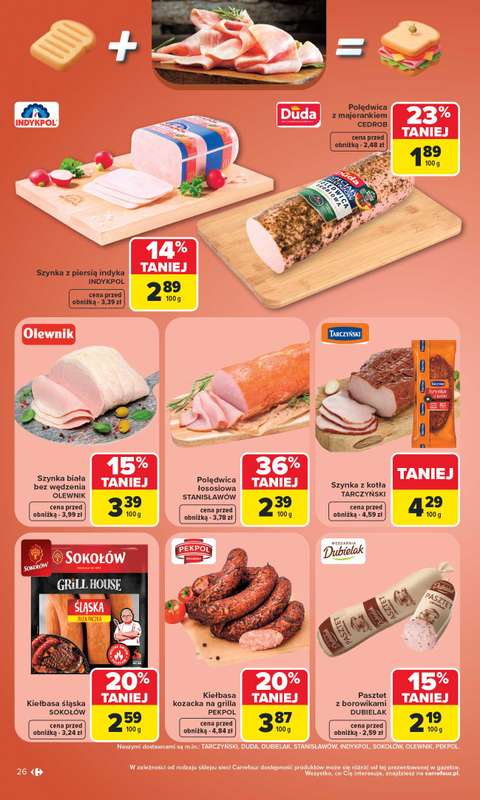 Carrefour - gazetka promocyjna Gazetka Carrefour od poniedziałku od poniedziałku 29.06 do soboty 04.07 - strona 28