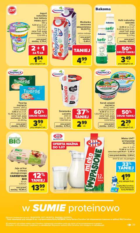 Carrefour - gazetka promocyjna Gazetka Carrefour od poniedziałku od poniedziałku 29.06 do soboty 04.07 - strona 31