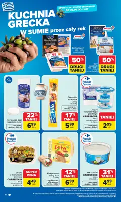 Carrefour - gazetka promocyjna Gazetka Carrefour od poniedziałku od poniedziałku 29.06 do soboty 04.07 - strona 12