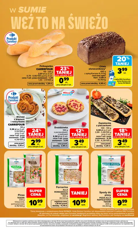 Carrefour - gazetka promocyjna Gazetka Weź to na świeżo od poniedziałku 29.06 do soboty 04.07 - strona 6