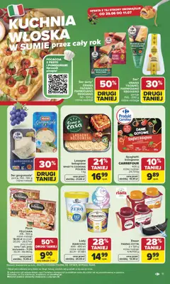 Carrefour - gazetka promocyjna Gazetka Kuchnia śródziemnomorska od poniedziałku 29.06 do soboty 11.07 - strona 11