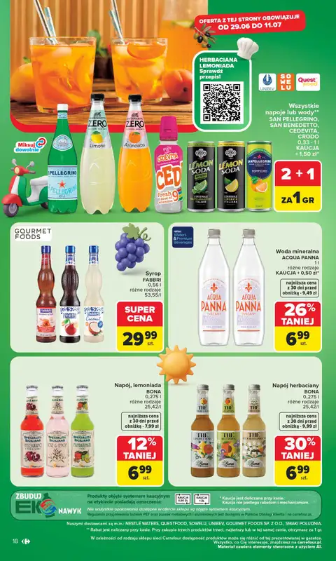 Carrefour Market - gazetka promocyjna Gazetka Carrefour Market od poniedziałku od poniedziałku 29.06 do soboty 04.07 - strona 20