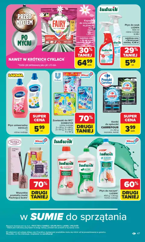 Carrefour Market - gazetka promocyjna Gazetka Carrefour Market od poniedziałku od poniedziałku 29.06 do soboty 04.07 - strona 49