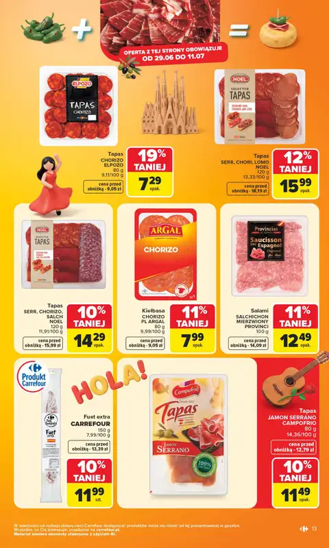 Carrefour Market - gazetka promocyjna Gazetka Carrefour Market od poniedziałku od poniedziałku 29.06 do soboty 04.07 - strona 15