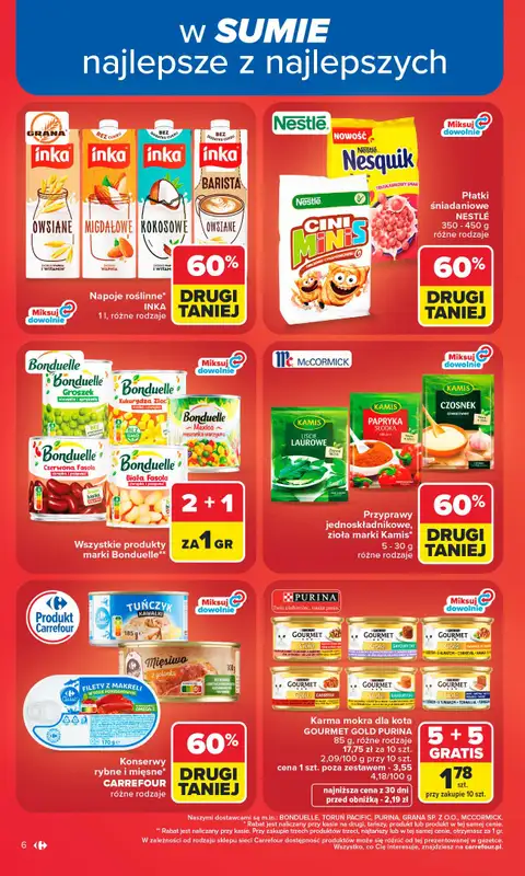 Carrefour Market - gazetka promocyjna Gazetka Carrefour Market od poniedziałku od poniedziałku 29.06 do soboty 04.07 - strona 8