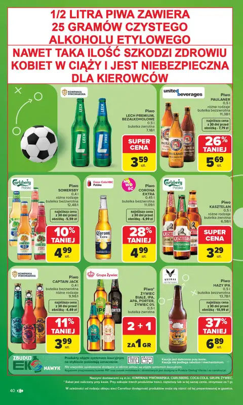 Carrefour Market - gazetka promocyjna Gazetka Carrefour Market od poniedziałku od poniedziałku 29.06 do soboty 04.07 - strona 42