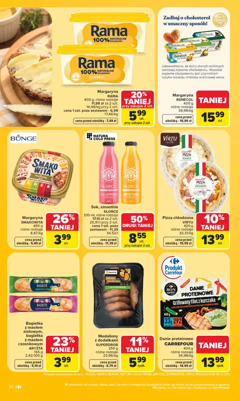 Carrefour Market - gazetka promocyjna Gazetka Carrefour Market od poniedziałku od poniedziałku 29.06 do soboty 04.07 - strona 32