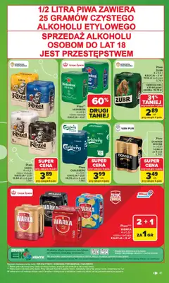 Carrefour Market - gazetka promocyjna Gazetka Carrefour Market od poniedziałku od poniedziałku 29.06 do soboty 04.07 - strona 43