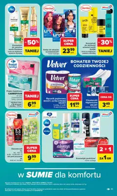 Carrefour Market - gazetka promocyjna Gazetka Carrefour Market od poniedziałku od poniedziałku 29.06 do soboty 04.07 - strona 47