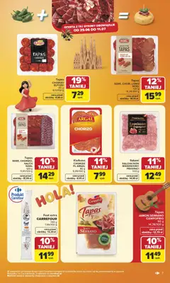 Carrefour Market - gazetka promocyjna Gazetka Kuchnia śródziemnomorska od poniedziałku 29.06 do soboty 11.07 - strona 7