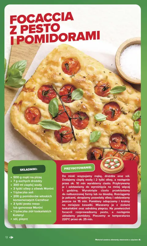 Carrefour Market - gazetka promocyjna Gazetka Kuchnia śródziemnomorska od poniedziałku 29.06 do soboty 11.07 - strona 12