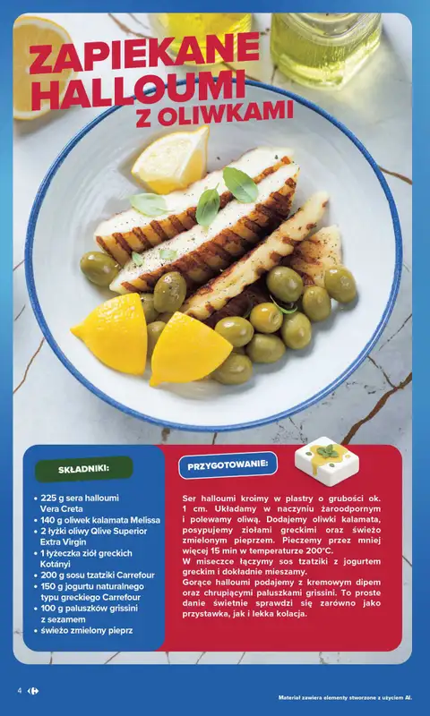 Carrefour Market - gazetka promocyjna Gazetka Kuchnia śródziemnomorska od poniedziałku 29.06 do soboty 11.07 - strona 4