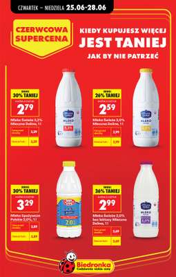 Biedronka - gazetka promocyjna Od czwartku od czwartku 25.06 do środy 01.07 - strona 2