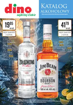 Dino - gazetka promocyjna Katalog alkoholowy / czerwiec 2026 od piątku 26.06 do niedzieli 28.06