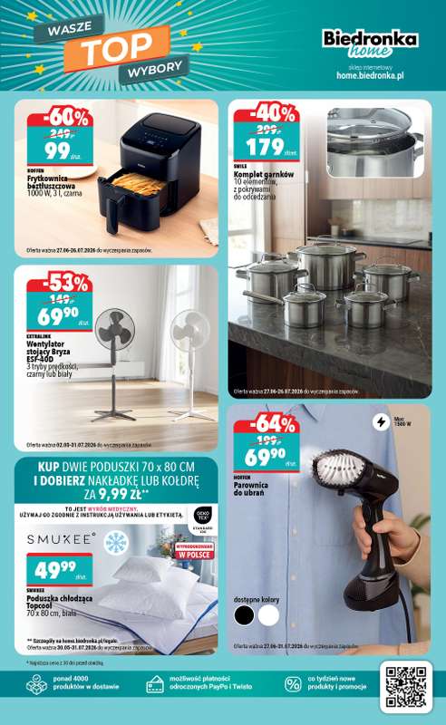 Biedronka Home - gazetka promocyjna Najlepsze oferty od soboty 27.06 do niedzieli 20.09 - strona 5