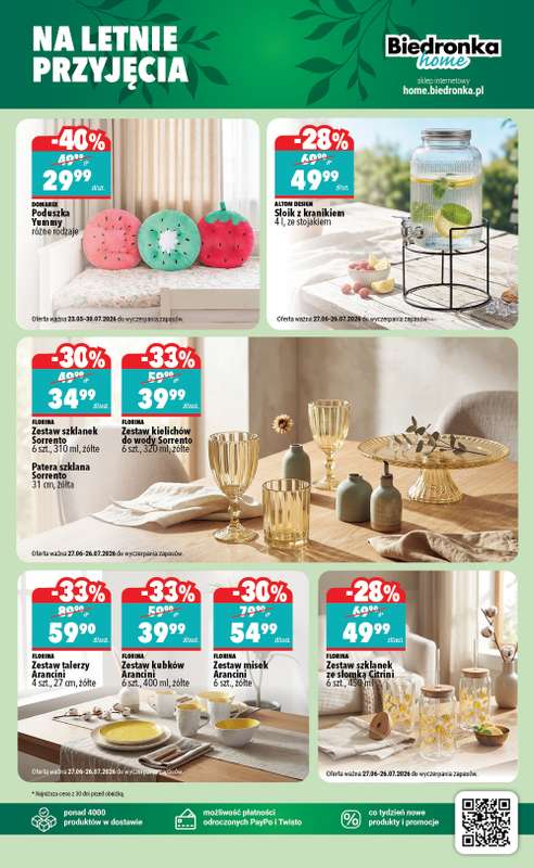 Biedronka Home - gazetka promocyjna Najlepsze oferty od soboty 27.06 do niedzieli 20.09 - strona 3