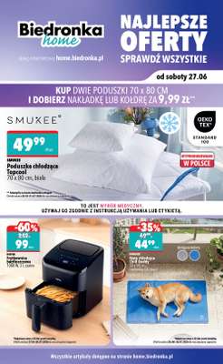 Biedronka Home - gazetka promocyjna Najlepsze oferty od soboty 27.06 do niedzieli 20.09