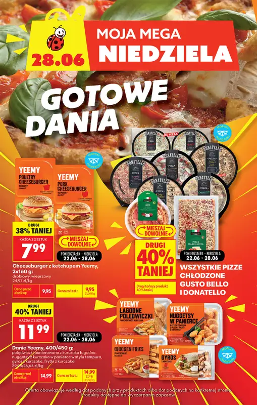 Biedronka - gazetka promocyjna Moja mega niedziela  