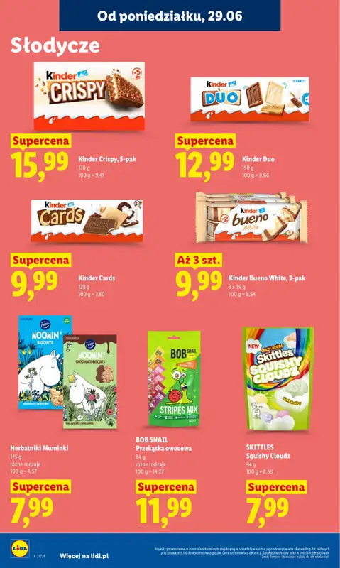 Lidl - gazetka promocyjna Oferta od poniedziałku od poniedziałku 29.06 do środy 01.07 - strona 72