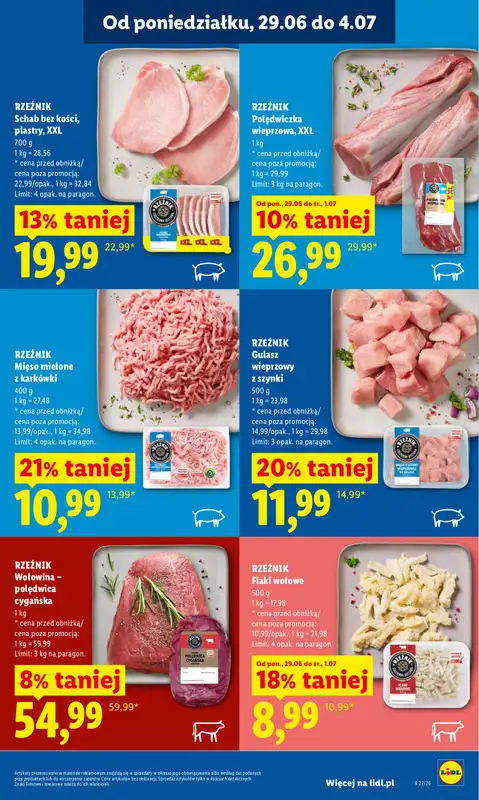Lidl - gazetka promocyjna Oferta od poniedziałku od poniedziałku 29.06 do środy 01.07 - strona 41