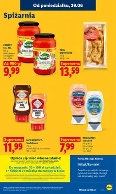 Lidl - gazetka promocyjna Oferta od poniedziałku od poniedziałku 29.06 do środy 01.07 - strona 49