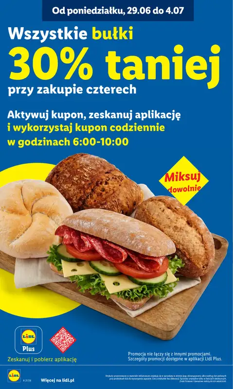 Lidl - gazetka promocyjna Oferta od poniedziałku od poniedziałku 29.06 do środy 01.07 - strona 10