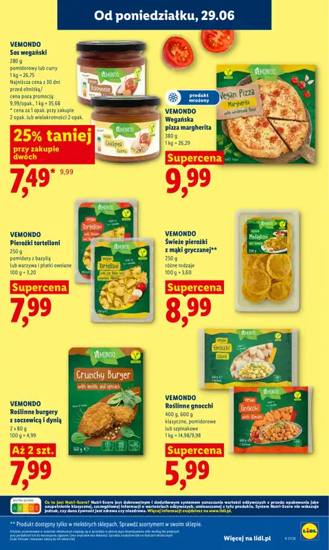 Lidl - gazetka promocyjna Oferta od poniedziałku od poniedziałku 29.06 do środy 01.07 - strona 51