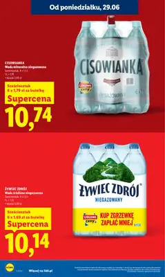 Lidl - gazetka promocyjna Oferta od poniedziałku od poniedziałku 29.06 do środy 01.07 - strona 12