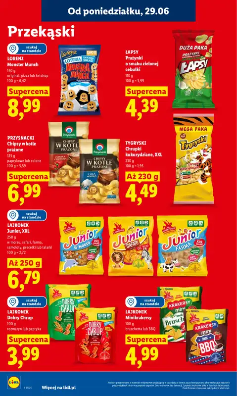 Lidl - gazetka promocyjna Oferta od poniedziałku od poniedziałku 29.06 do środy 01.07 - strona 70