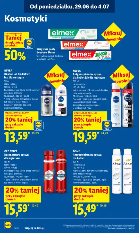 Lidl - gazetka promocyjna Oferta od poniedziałku od poniedziałku 29.06 do środy 01.07 - strona 78