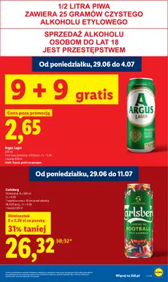 Lidl - gazetka promocyjna Oferta od poniedziałku od poniedziałku 29.06 do środy 01.07 - strona 17