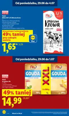 Lidl - gazetka promocyjna Oferta od poniedziałku od poniedziałku 29.06 do środy 01.07 - strona 4