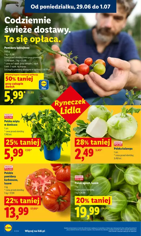 Lidl - gazetka promocyjna Oferta od poniedziałku od poniedziałku 29.06 do środy 01.07 - strona 32