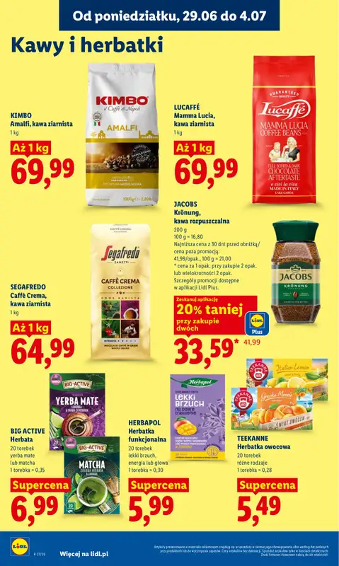Lidl - gazetka promocyjna Oferta od poniedziałku od poniedziałku 29.06 do środy 01.07 - strona 74