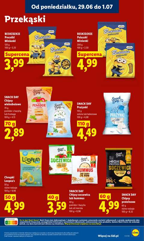 Lidl - gazetka promocyjna Oferta od poniedziałku od poniedziałku 29.06 do środy 01.07 - strona 71