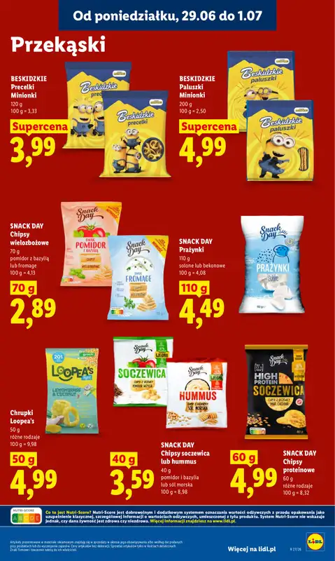 Lidl - gazetka promocyjna Oferta od poniedziałku od poniedziałku 29.06 do środy 01.07 - strona 71