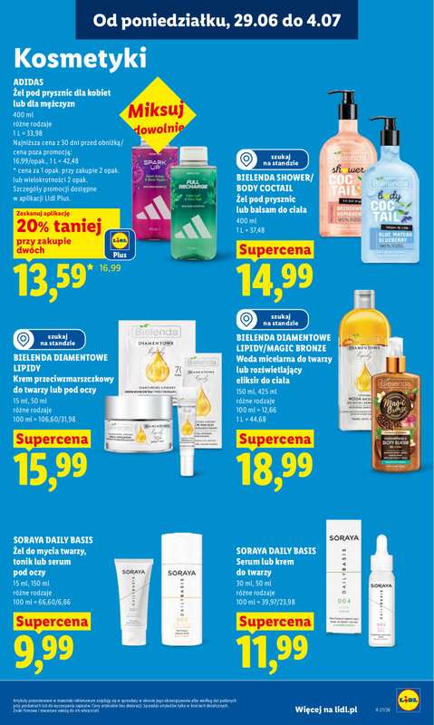 Lidl - gazetka promocyjna Oferta od poniedziałku od poniedziałku 29.06 do środy 01.07 - strona 79