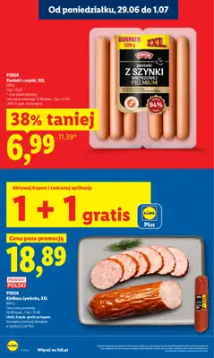 Lidl - gazetka promocyjna Oferta od poniedziałku od poniedziałku 29.06 do środy 01.07 - strona 6